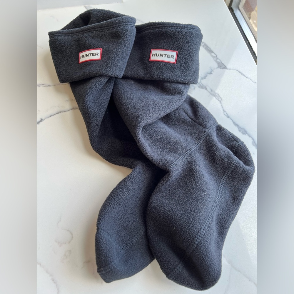 Hunter Charcoal Fleece Boot Liners